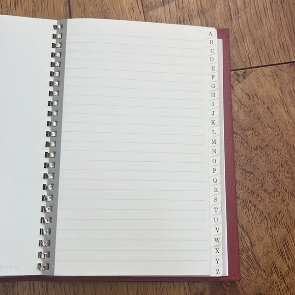 Hermès Paris 1999 Navy/Red Leather Agenda / Address Book - Picture 5 of 9